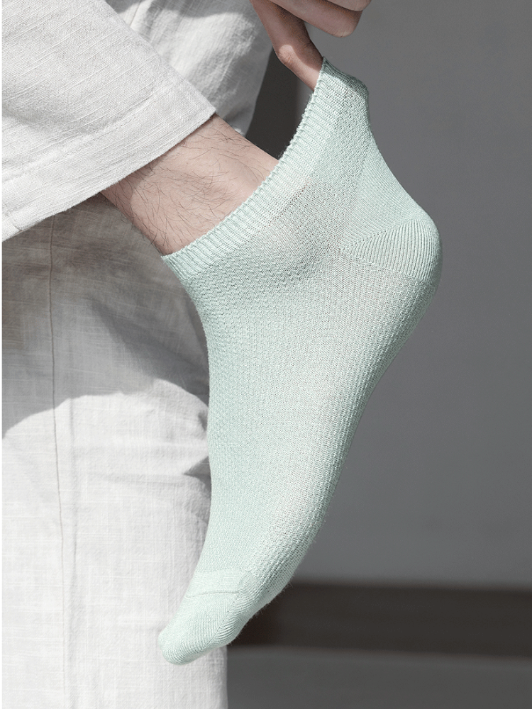Men's Mulberry Silk Low-Cut Socks-1 Pack