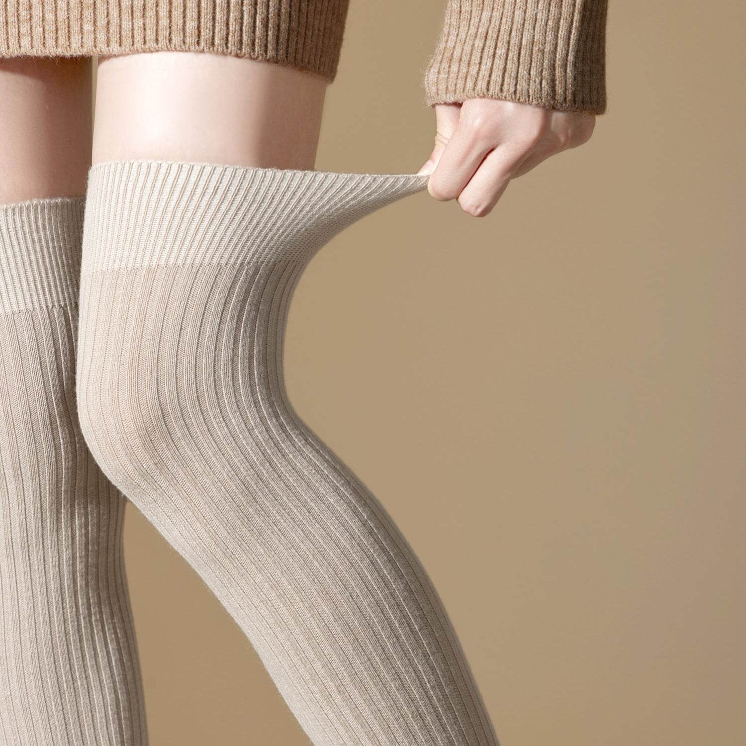 Women's Wool Over-Knee Socks-1 Pack - Weavasocks