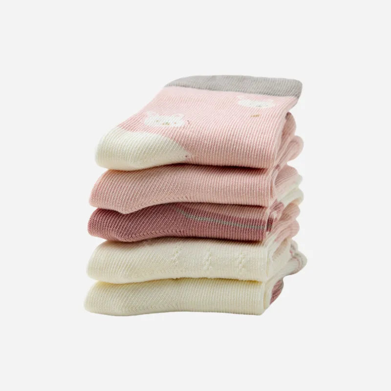 Babies The Strawberry Patch Socks-5 Pairs