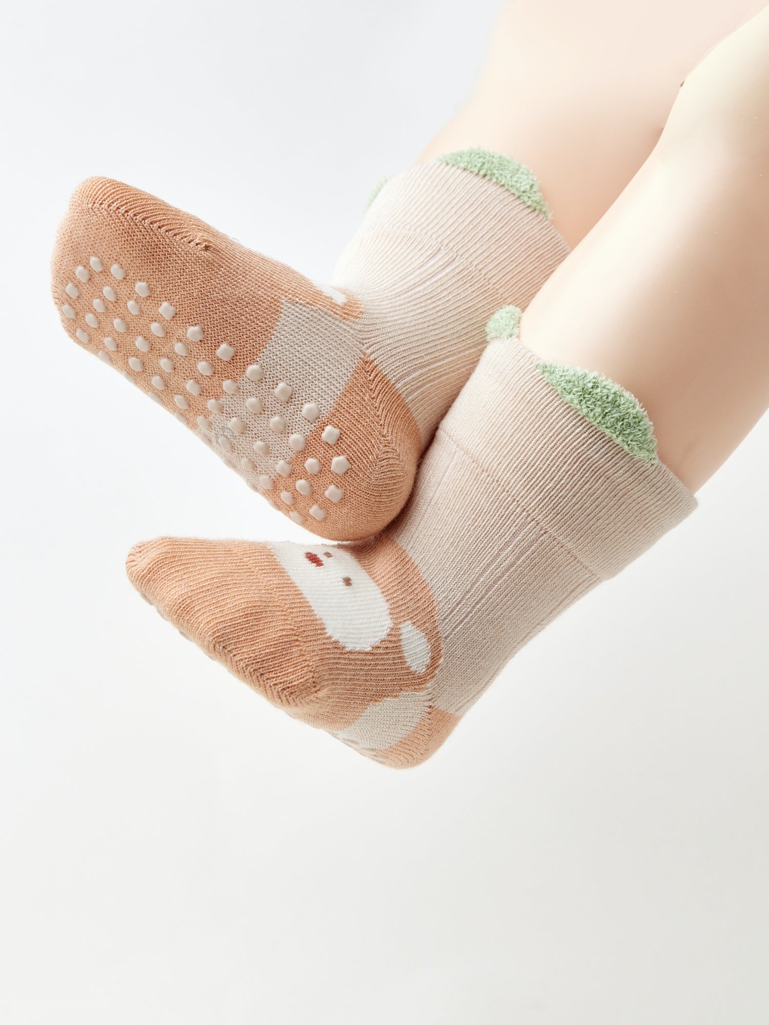 Babies' Non-Slip Socks for New Walkers-3 Pack