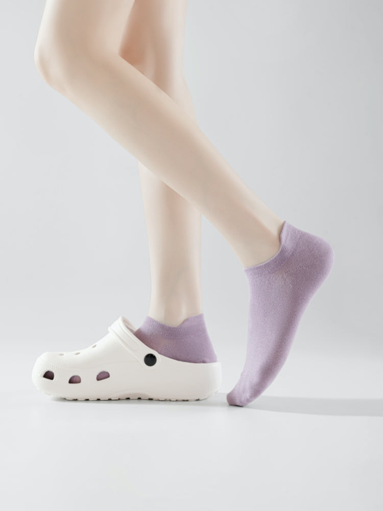 Women's Cotton Invisible Low-Cut Socks-1 Pack