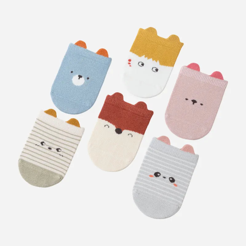 Babies The Playtime Tab Socks-5 Pairs