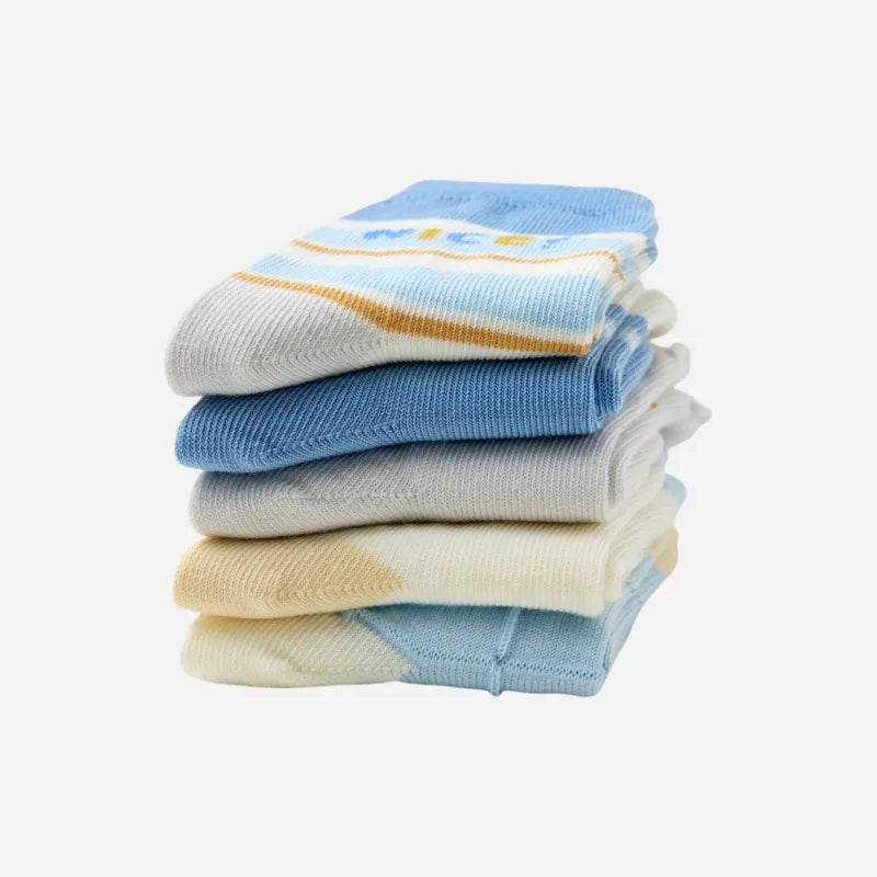 Babies The Good Vibes Socks-5 Pairs