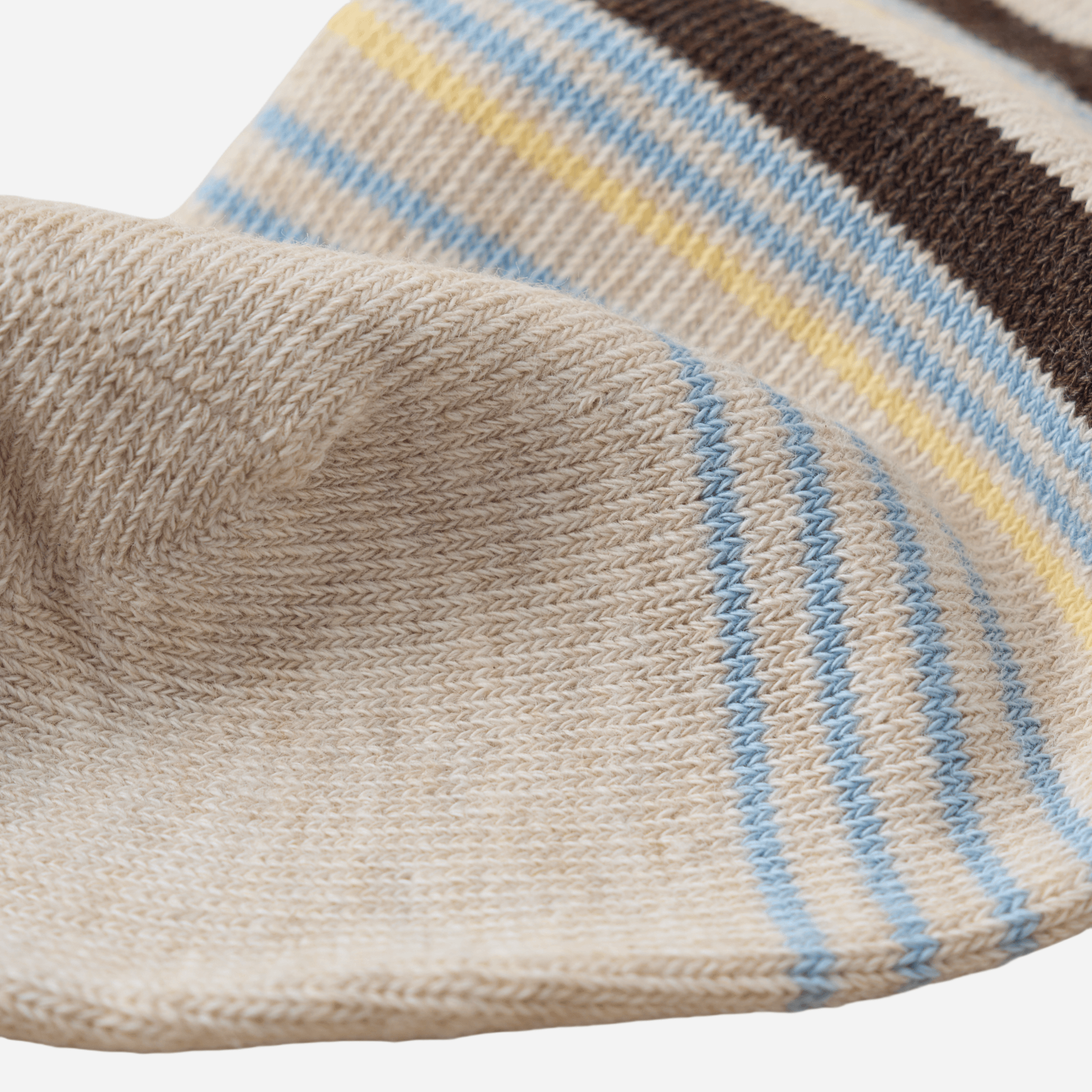 Women's Retro Multi-Stripe Crew Socks - Single Pair