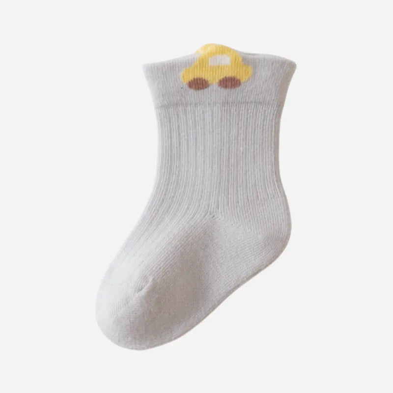 Babies Little Road Trip Socks-3 Pairs