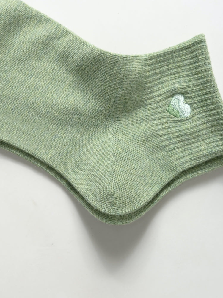 Women's Dopamine Heart Ankle Socks-1 Pack