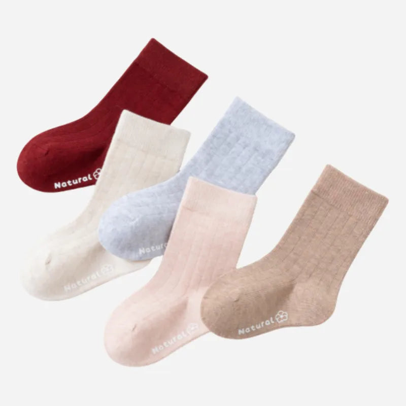 Babies Natural Essentials Socks-5 Pairs
