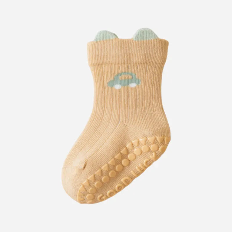 Babies Little Cruiser Grip Socks-3 Pairs