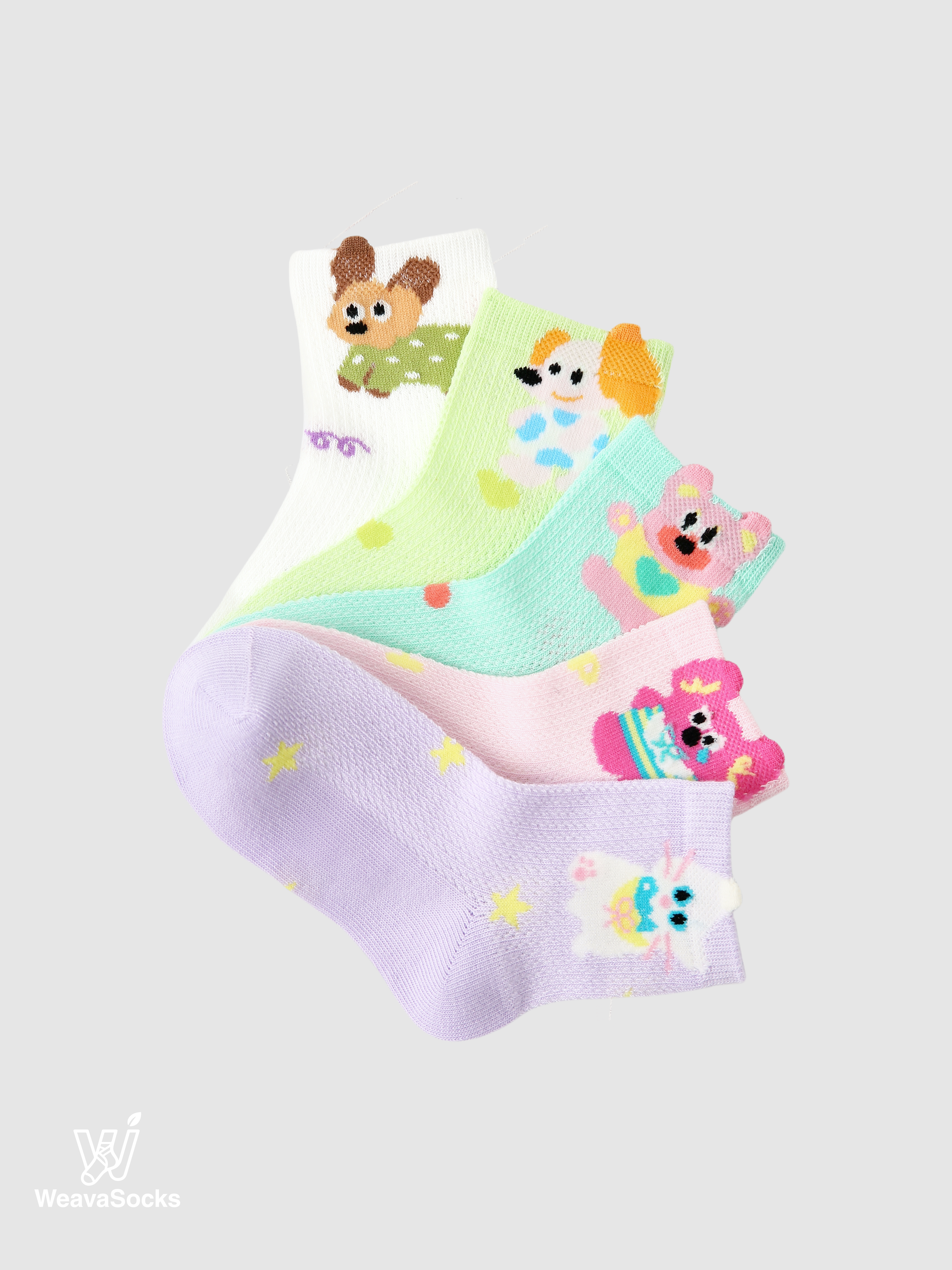 Kids' Vintage Circus Parade-5 Pack