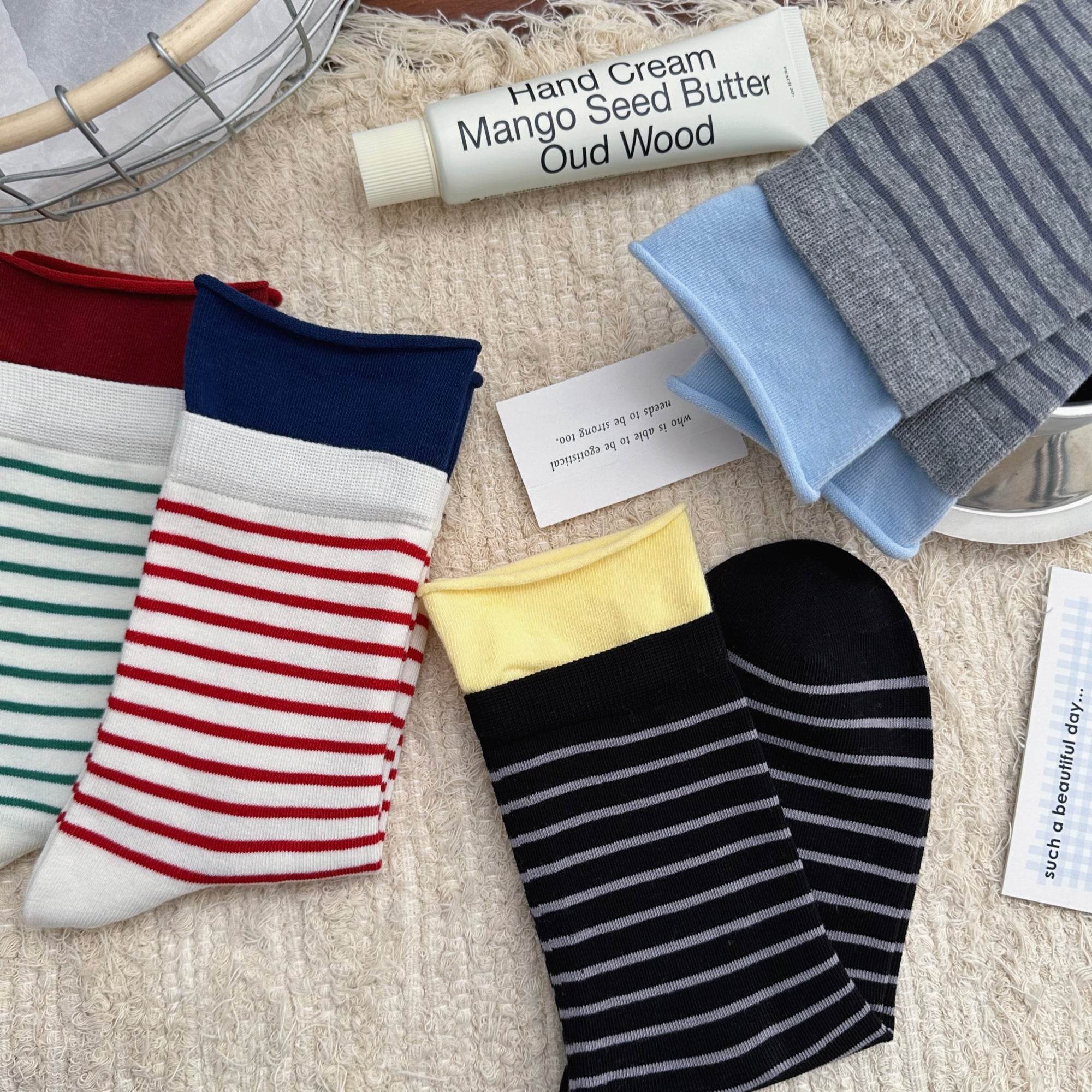 Women's Varsity Stripe Athleisure Socks - Single Pair