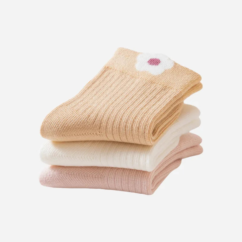 Babies Garden Party Socks-3 Pairs