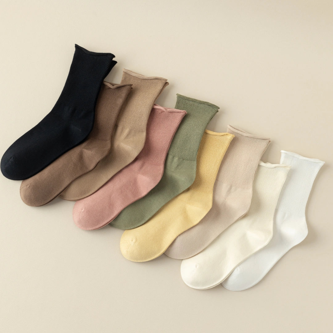 Soft Blend Rolled Crew