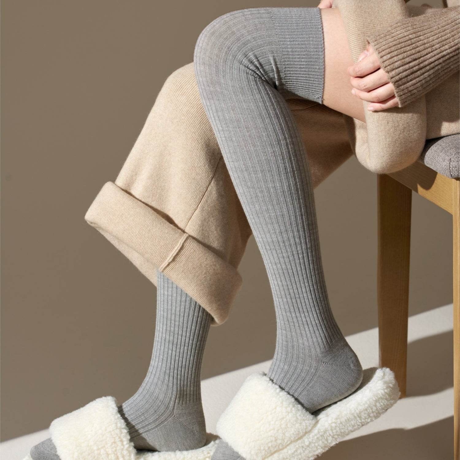 Women's Wool Over-Knee Socks-1 Pack - Weavasocks