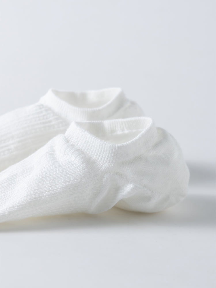 Men's Silk-Linen No-Show Socks-1 Pack