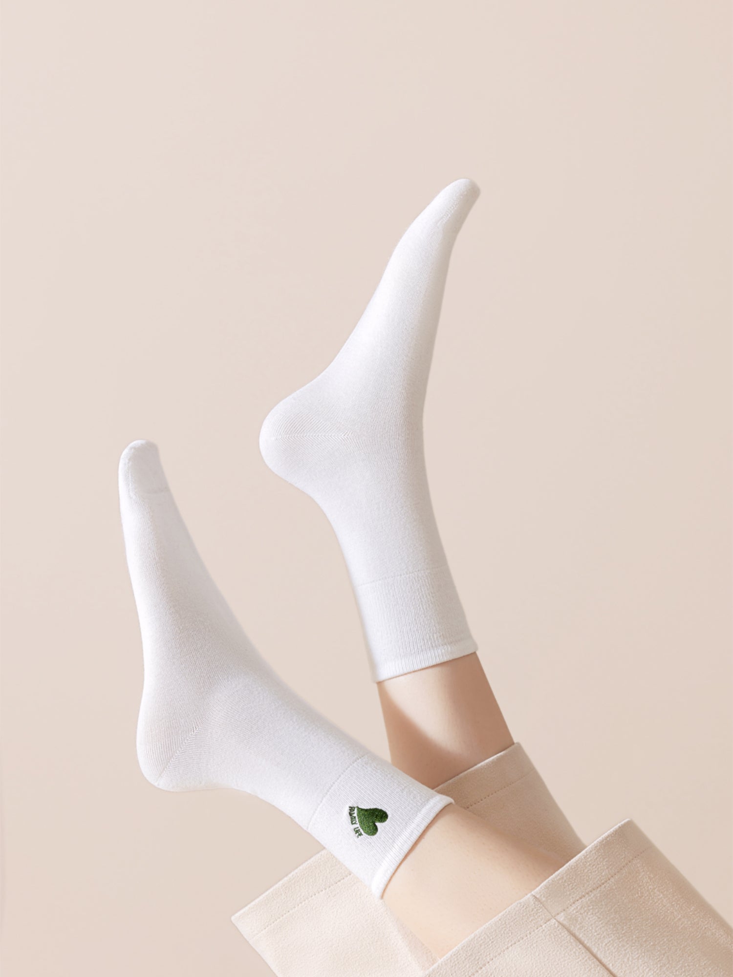 Women's Mini Heart Cotton Socks-1 Pack