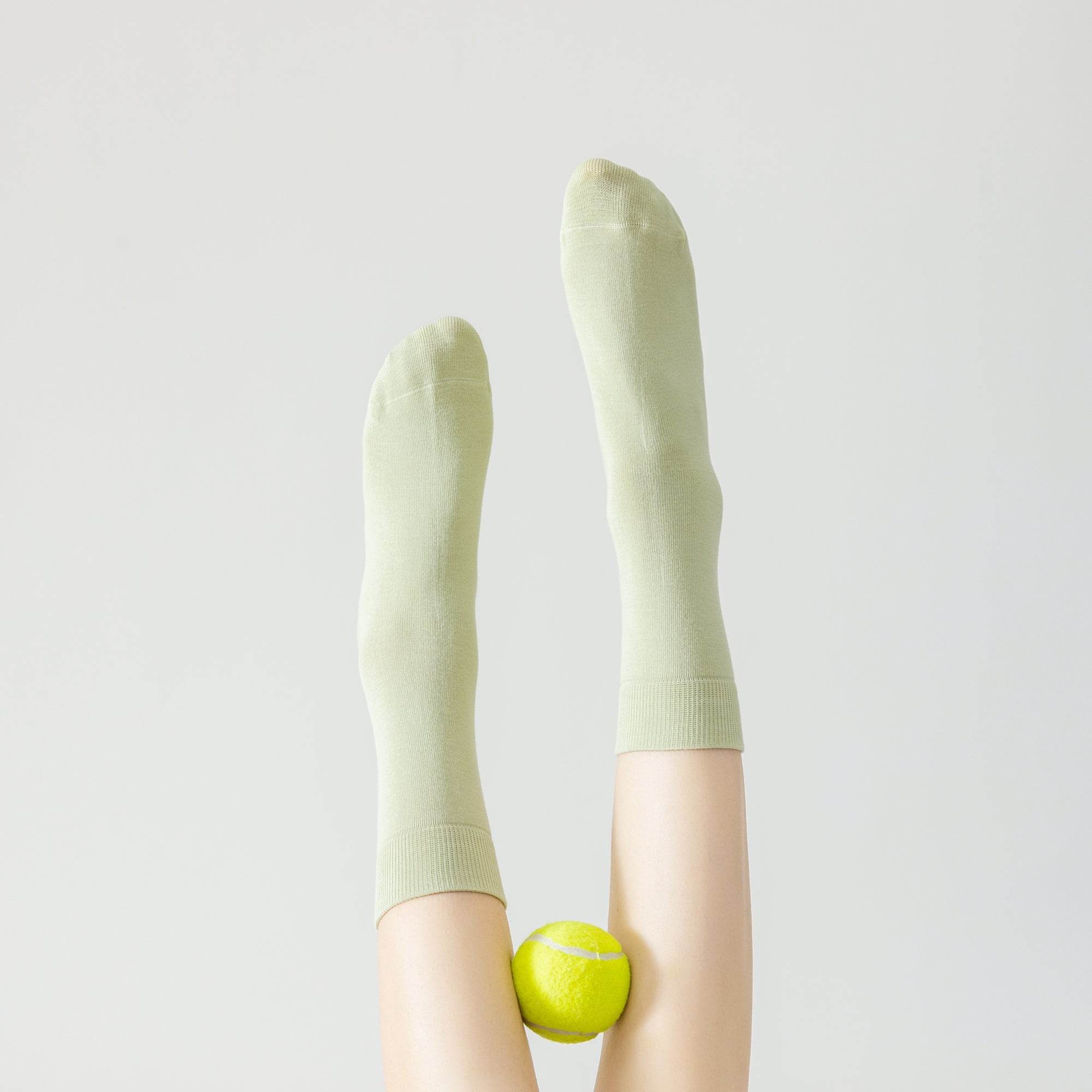 Women's Everyday Cotton Crew Socks - 5 Pairs - Weavasocks