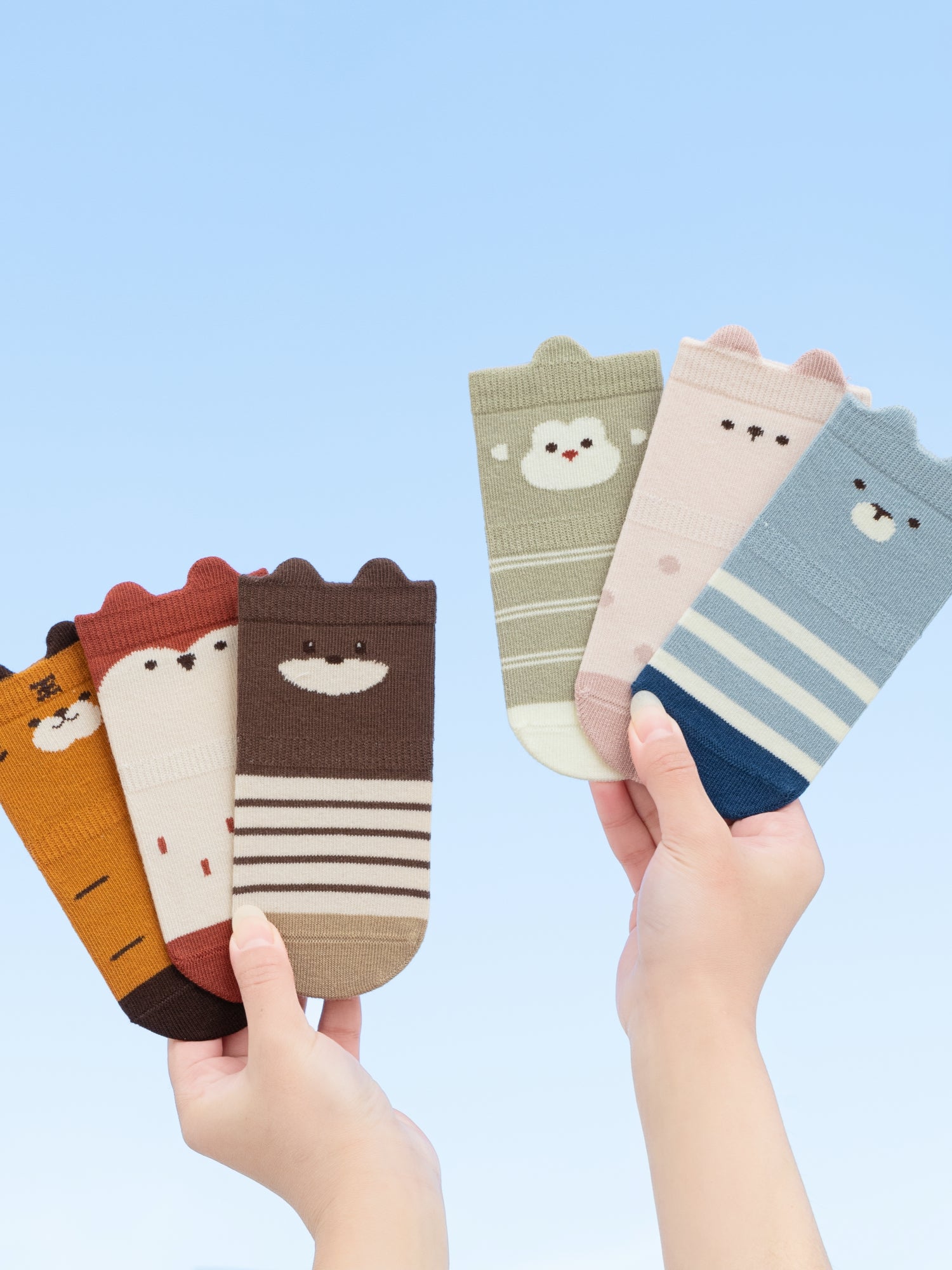 Babies' Animal Kingdom Grip Socks-1 Pack