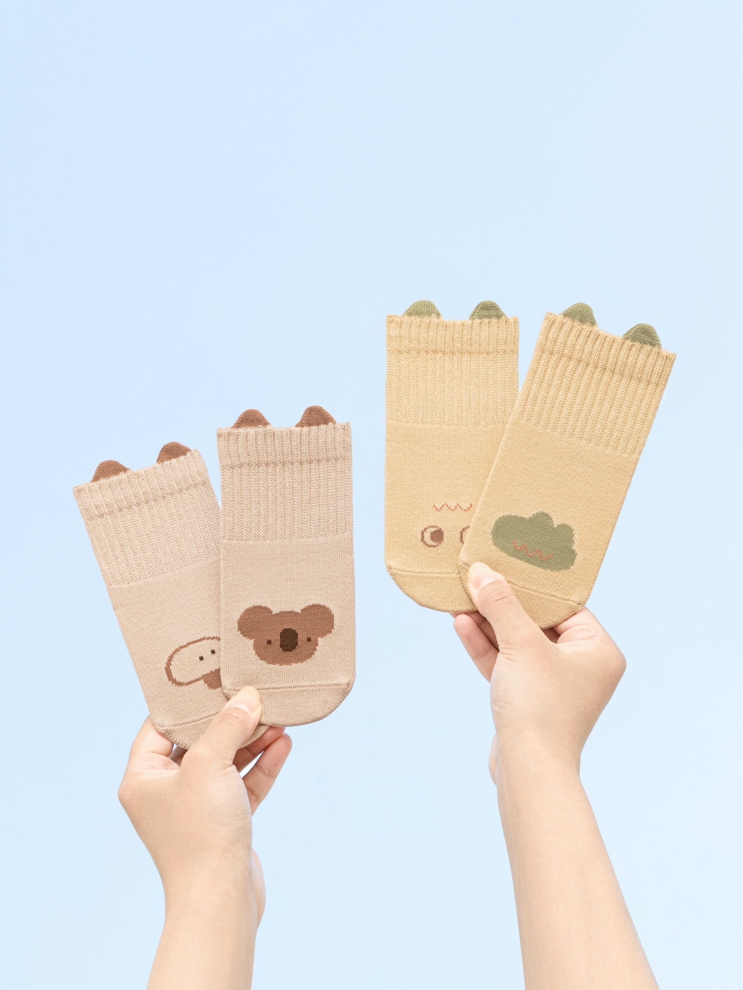 Babies' Cartoon Grip Socks-1 Pack
