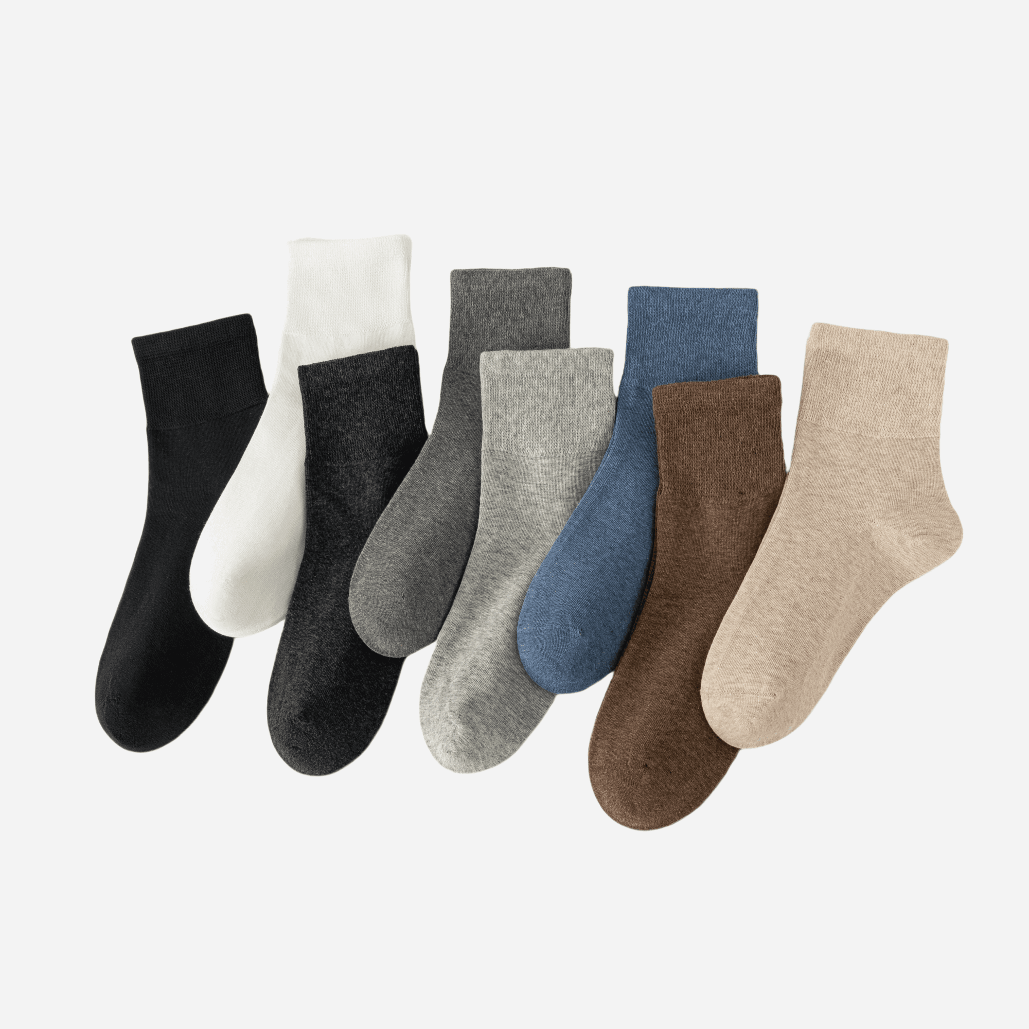 Men's Luxe Heather Knit Socks-5 Pack - Weavasocks