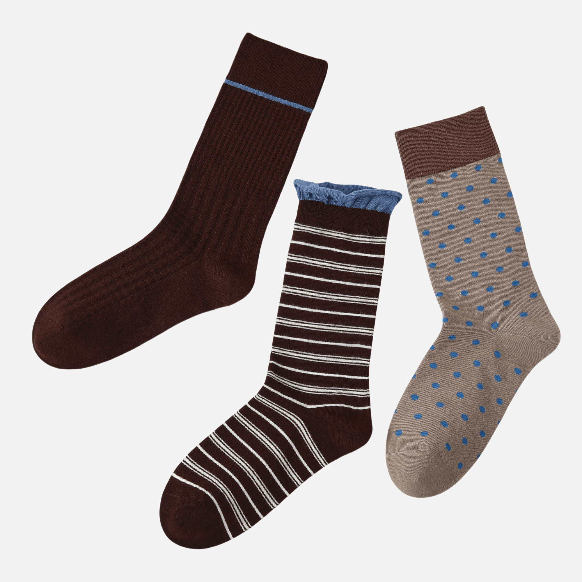 Women's Everyday Refined Crew Socks - 3 pairs