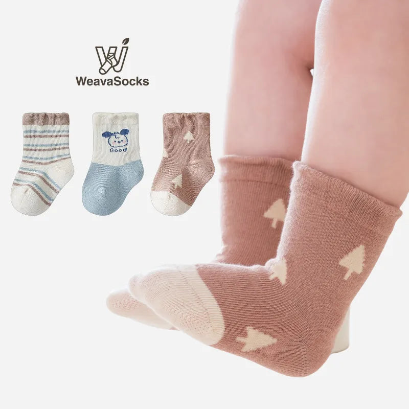 Babies The Winter Wonderland Socks-3 Pairs