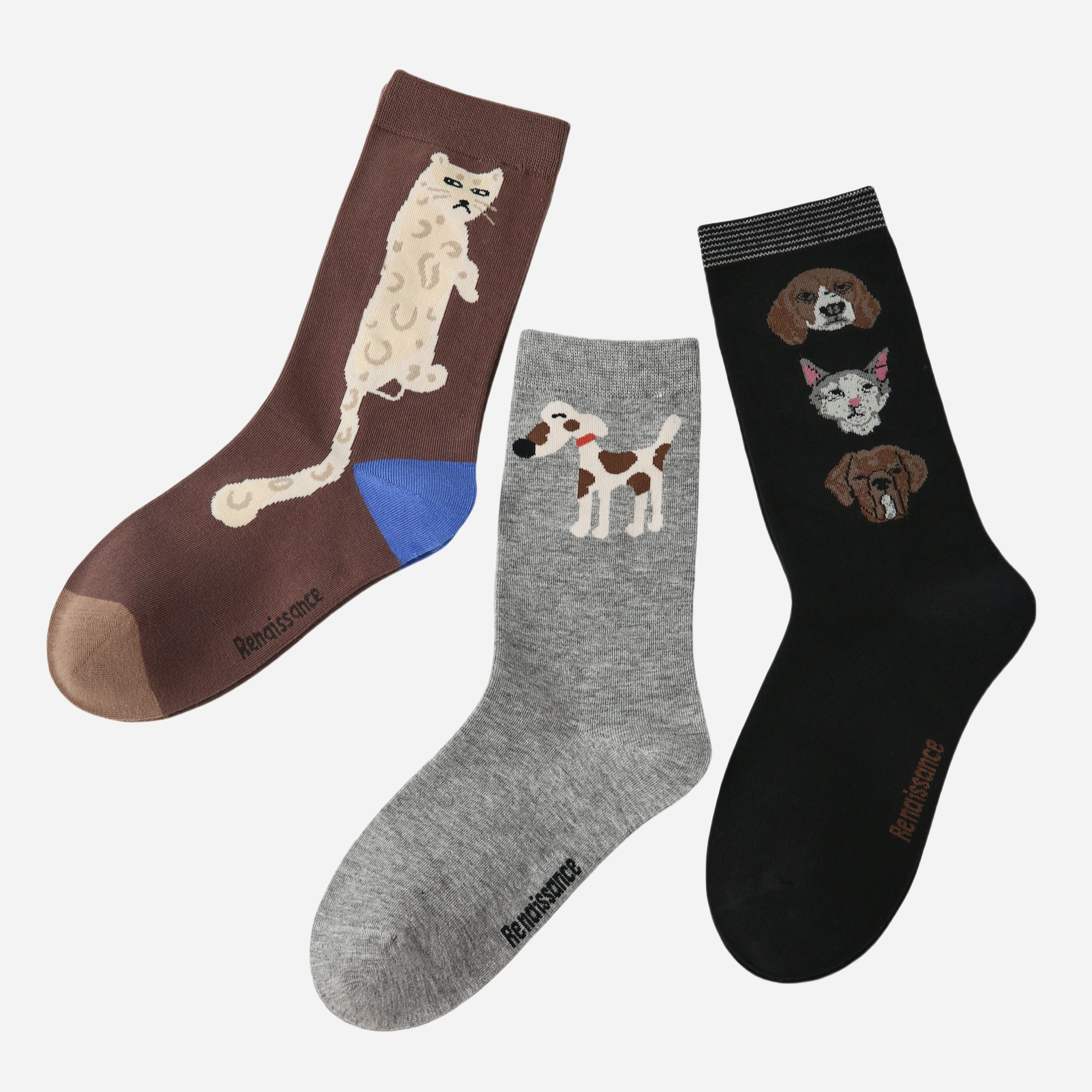 Women's Canine Cubism Pack-3 Pack