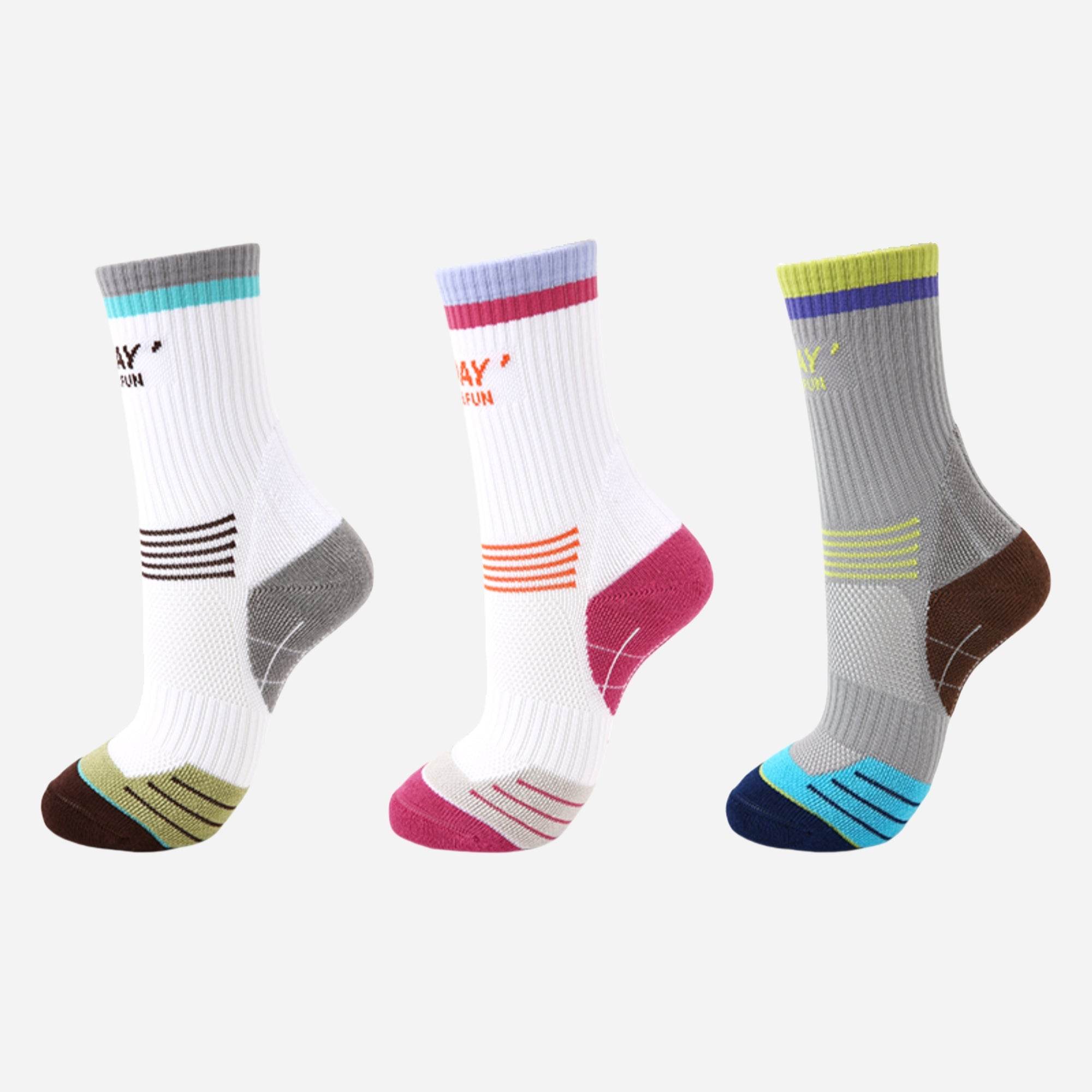 Kid's The Kinetic Athletic Socks B-3 pack - Weavasocks
