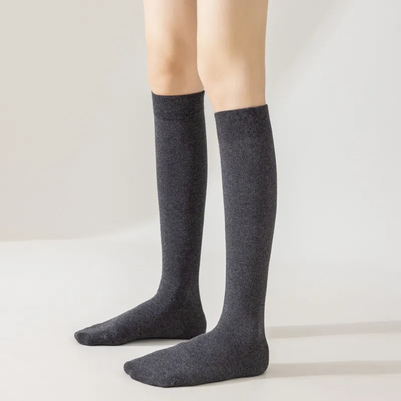 Knit Knee-High Socks