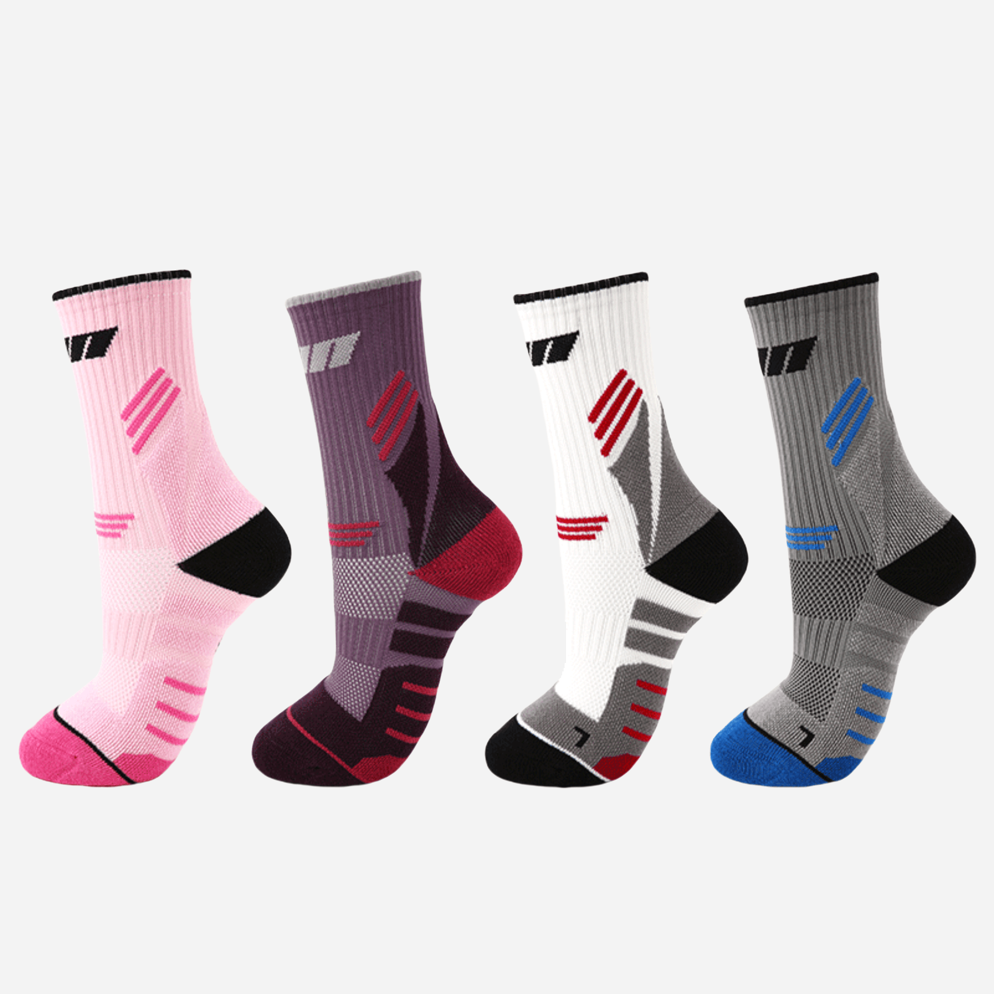 Kid's The Kinetic Athletic Socks E-4 pack - Weavasocks