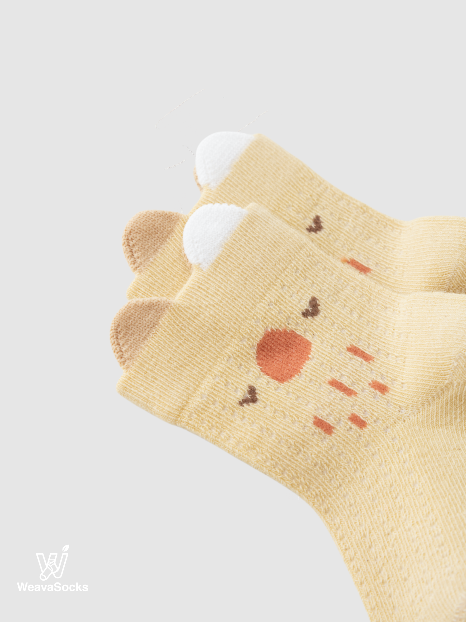 Babies' Breathable Ribbed Ankle Socks -4 Pack