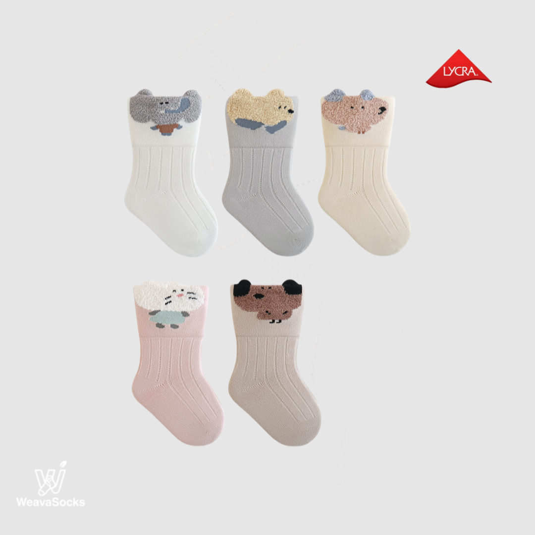 Babies' Zoo Crew Socks -1 Pack