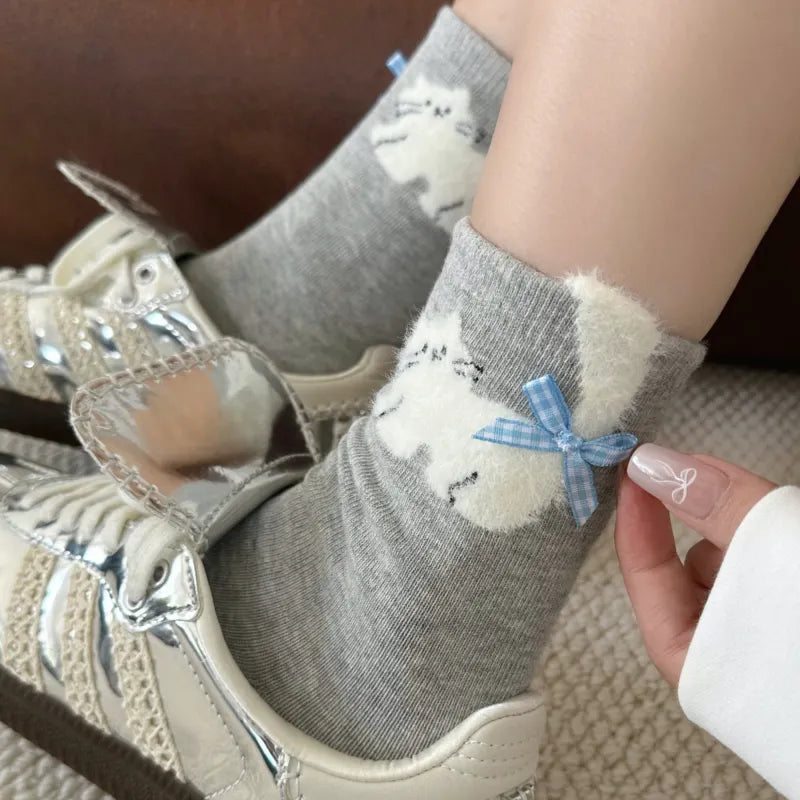 Bow Crew Socks