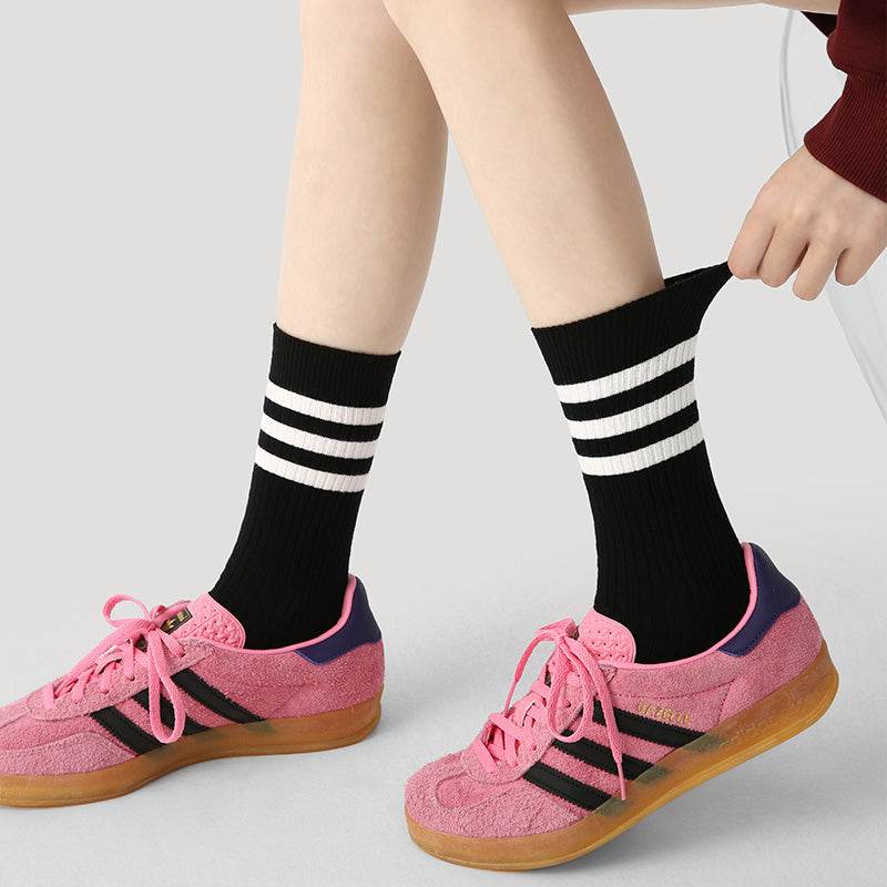 Women's Varsity Stripe Socks - 3 pairs