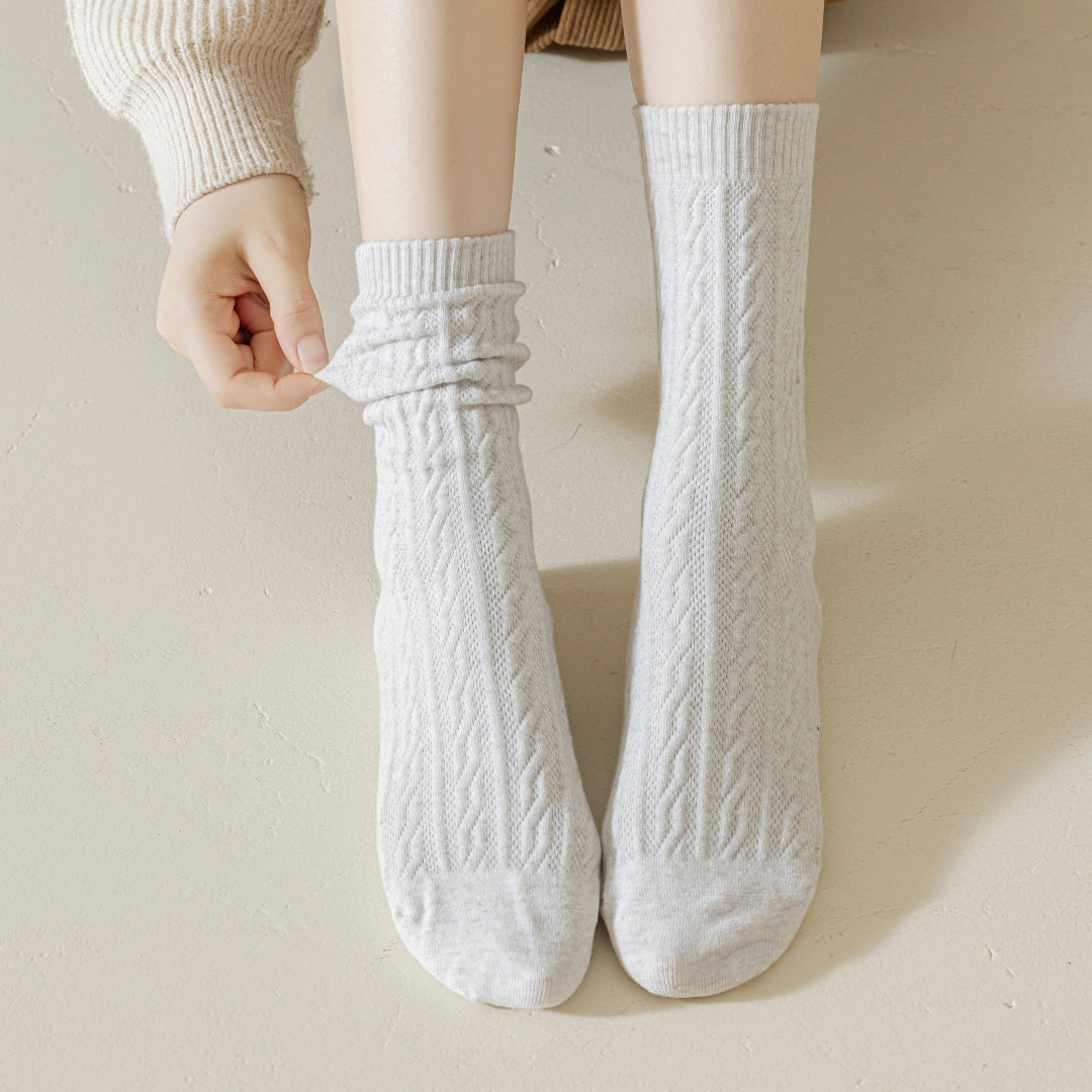 Heavy Cotton Cable Crew