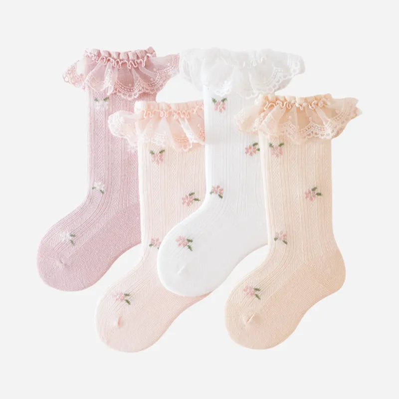 Babies The Fairytale Bloom Knee-Highs-3 Pairs