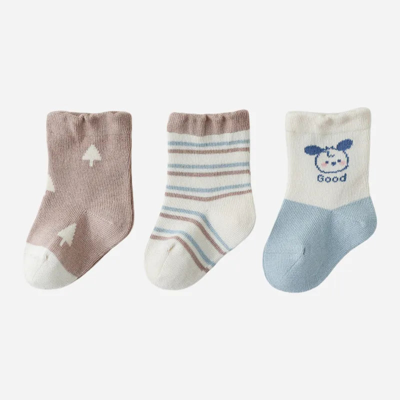 Babies The Winter Wonderland Socks-3 Pairs