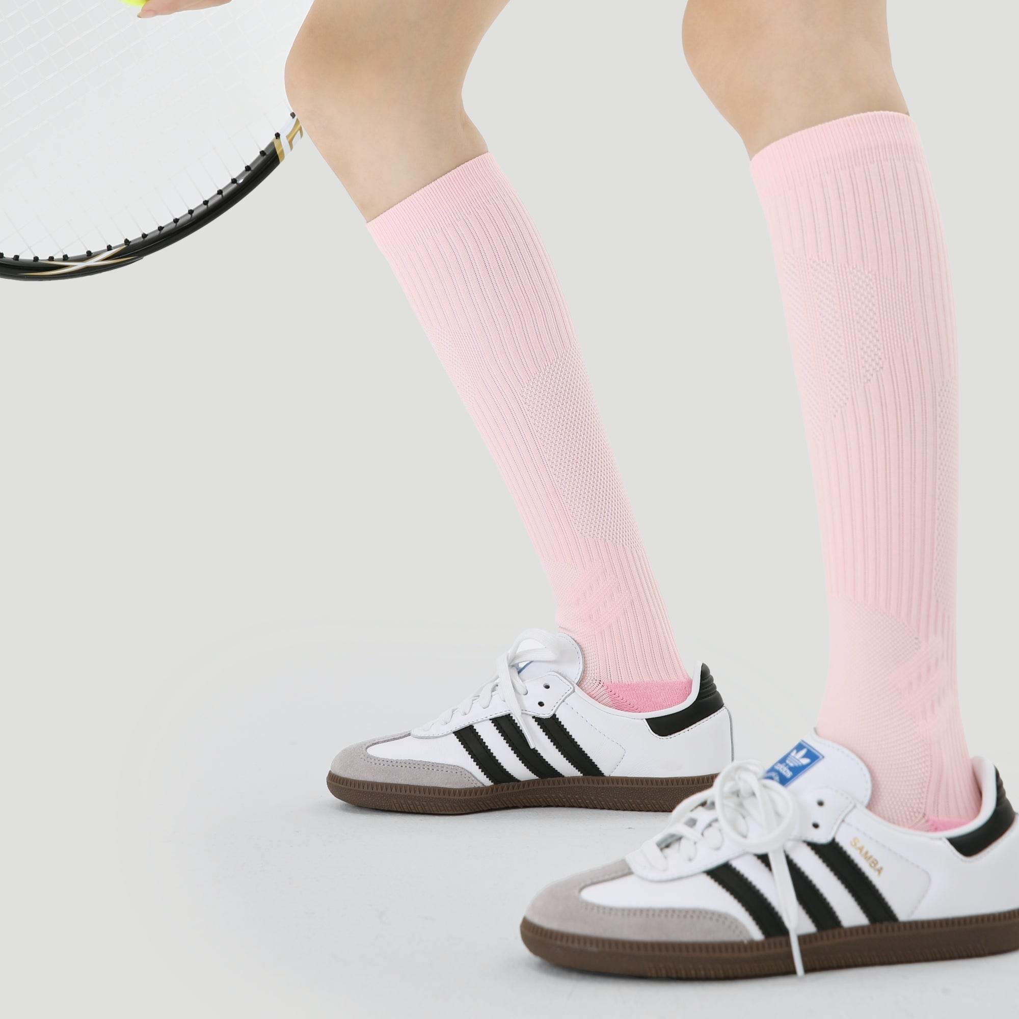 Women's Performance Knee-High Hiking Socks - Blush Pink