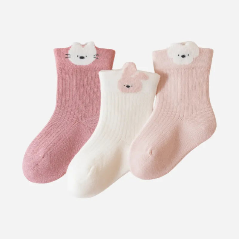 Babies Blossom Buddies Socks-3 Pairs