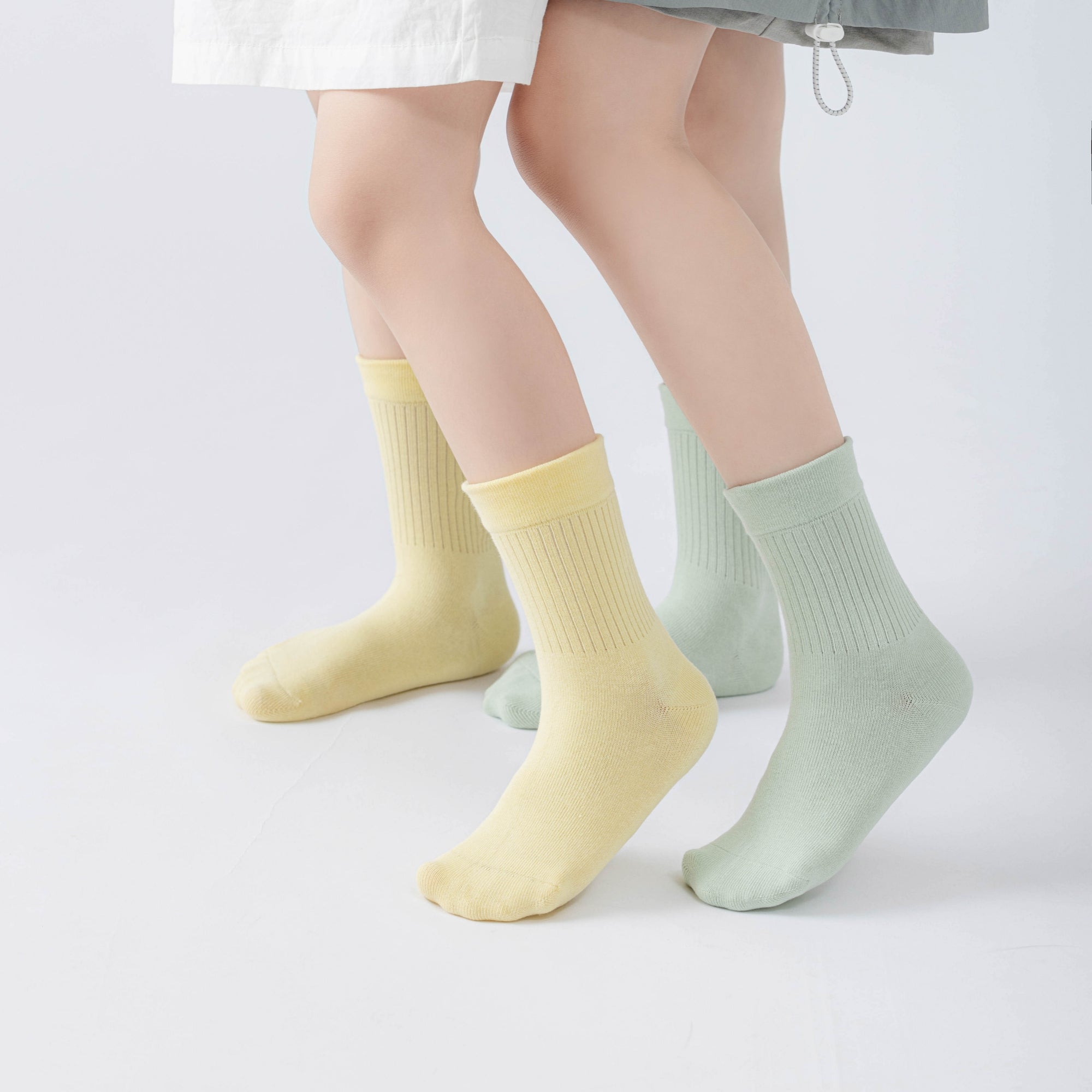 Kid's Classic Cotton Socks - 4 Pairs