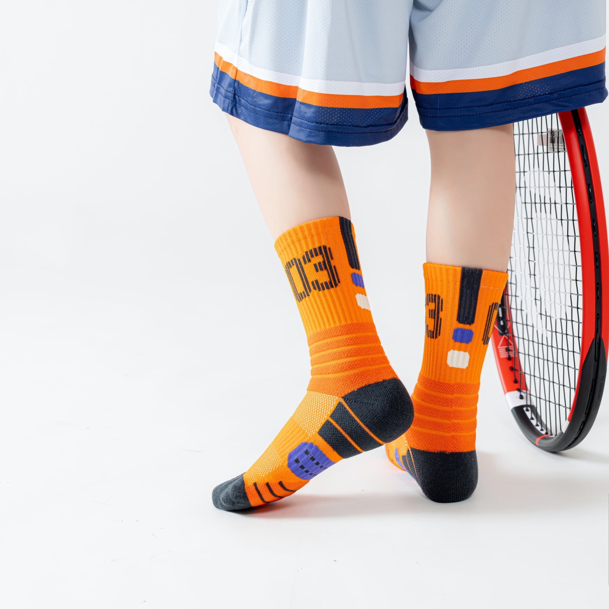 Kid's Active Performance Crew Socks - 3 Pairs
