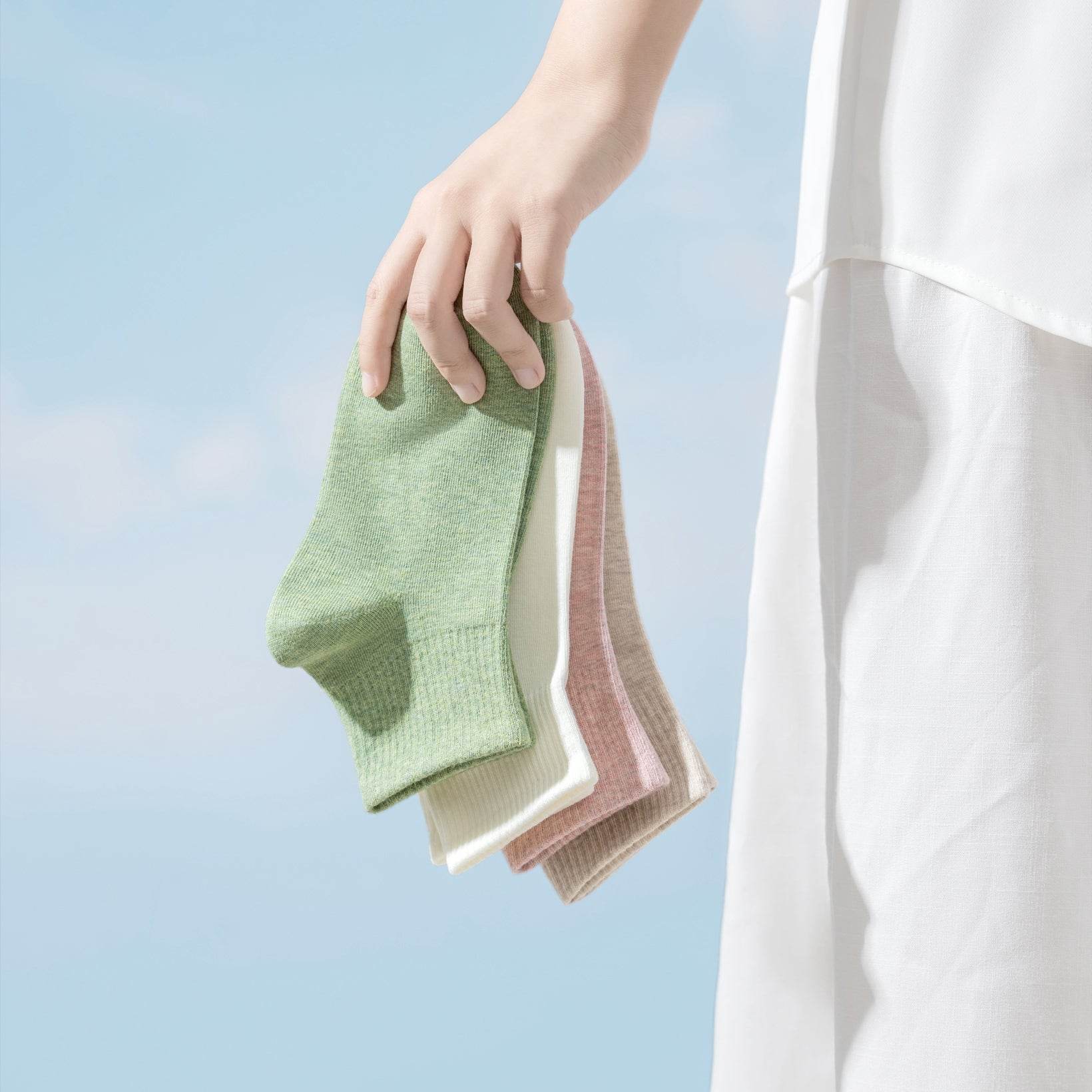 Women's Antibacterial Cotton Ankle Socks-1 Pack - Weavasocks
