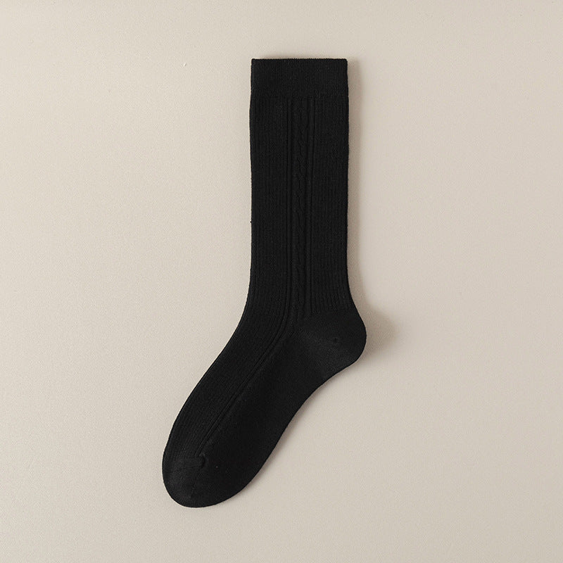 Silk Blend Cable Socks
