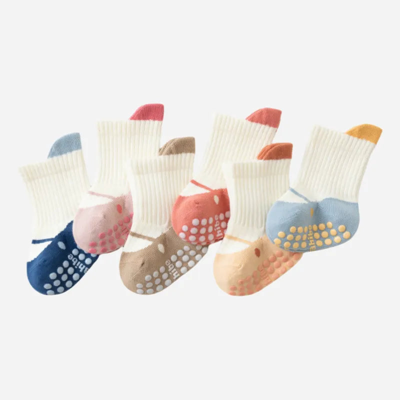 Babies Joyful Grip Socks-3 Pairs