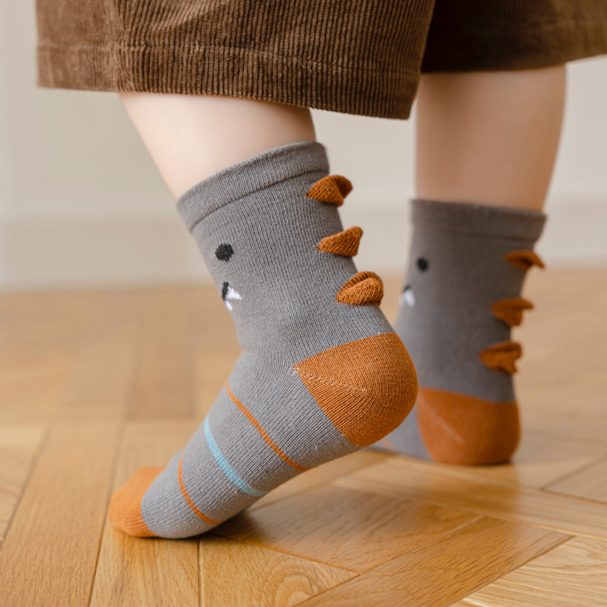 Kid's Playtime Dino Socks - 5 Pairs