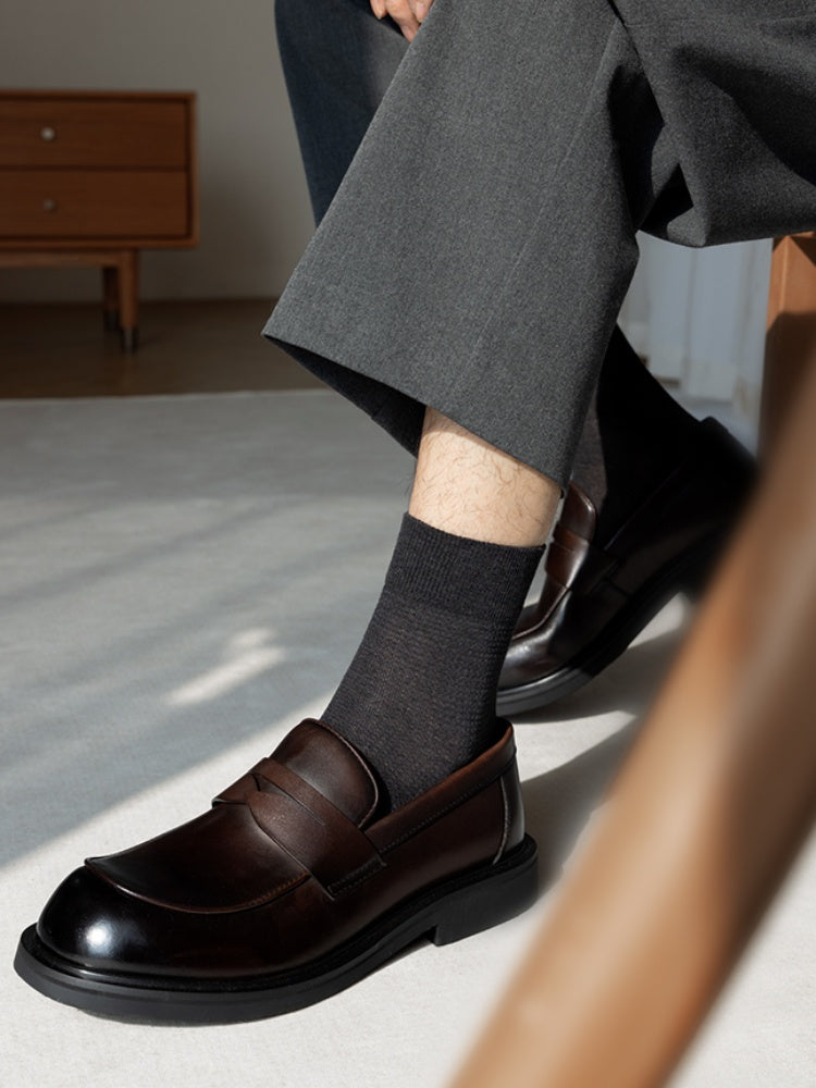 Men's Silk-Linen Ankle Socks-1 Pack