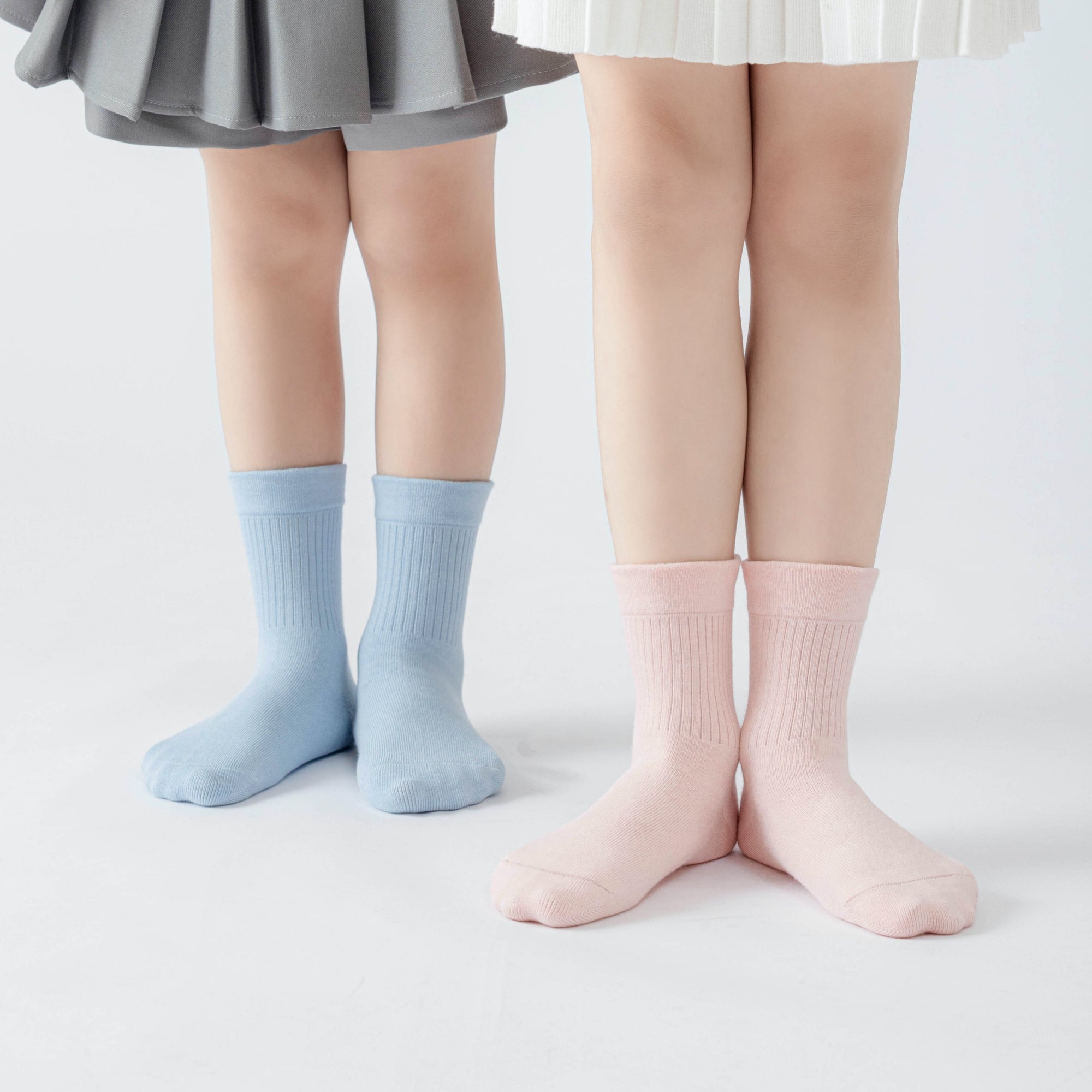 Kid's Classic Cotton Socks - 4 Pairs
