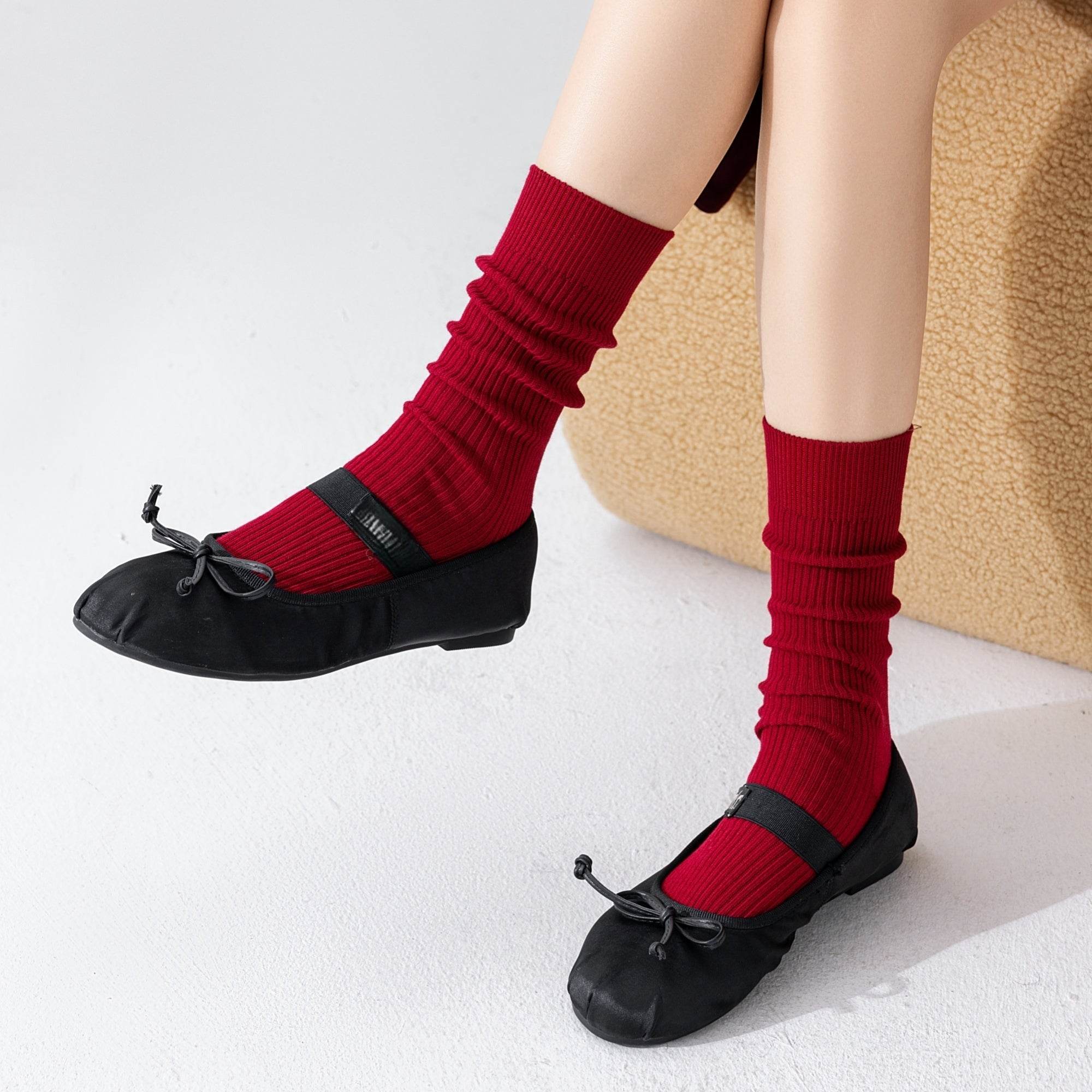 Women's Soft Slouch Ribbed Socks - Single Pair - Weavasocks