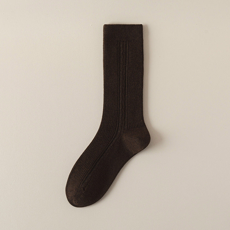 Silk Blend Cable Socks