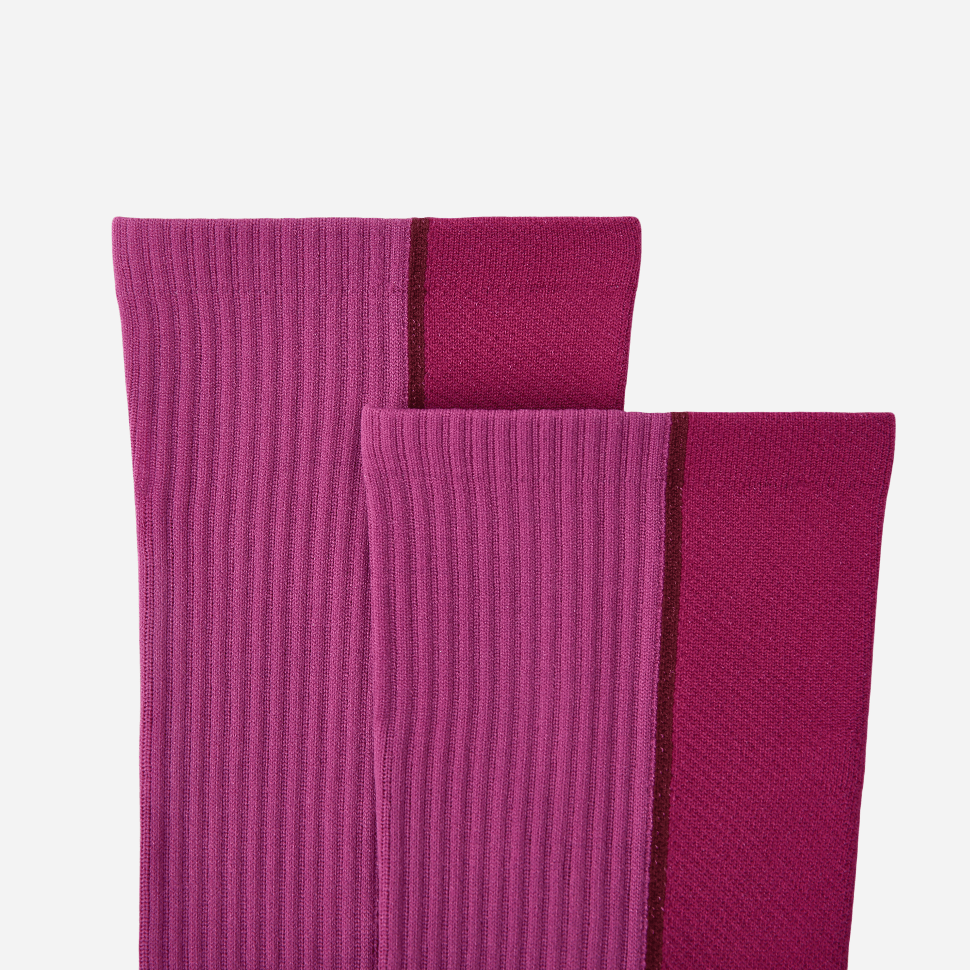 Women's Performance Knee-High Hiking Socks - Magenta