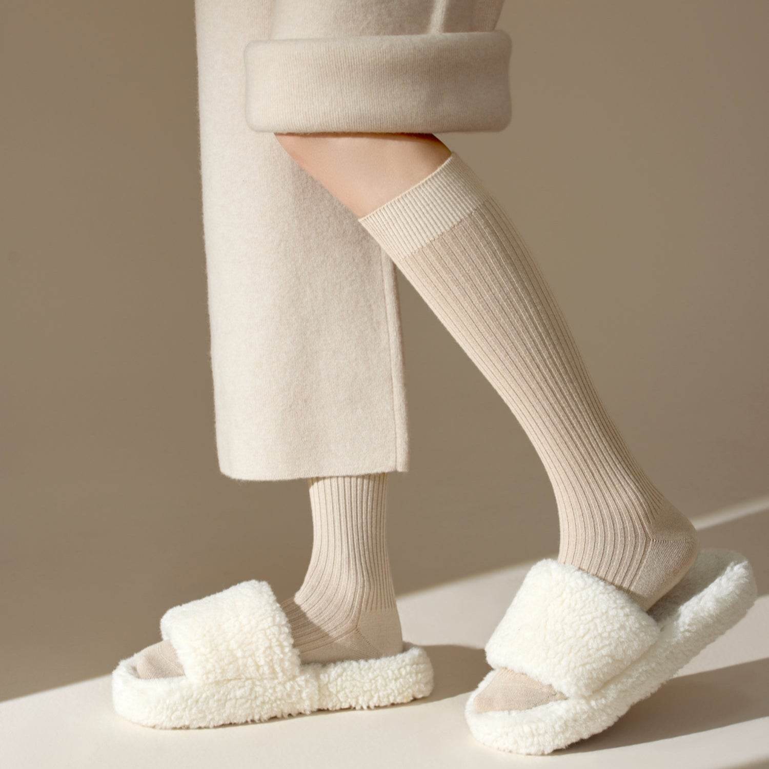 Women's Wool Compression Leg Warmers-1 Pack - Weavasocks